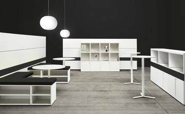 K-WORD - Modular wooden bench seating by Manerba - view 3