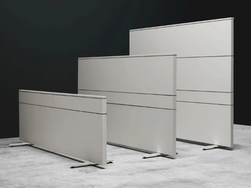 K-WORD - Freestanding wooden office screen by Manerba - view 3