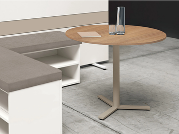 K-WORD - Round wooden table by Manerba - view 3