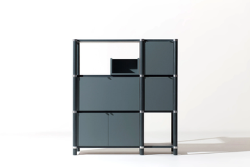 STEM - Modular office shelving by Manerba - view 3