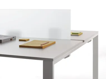 K-WORD - Tempered glass desktop partition by Manerba - view 2