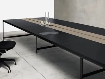 K-WORD - Rectangular wooden workstation desk by Manerba - view 2