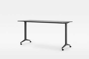 TIMMY TILTING H1050 - Rectangular laminate office desk with flip-top by Mara - view 3