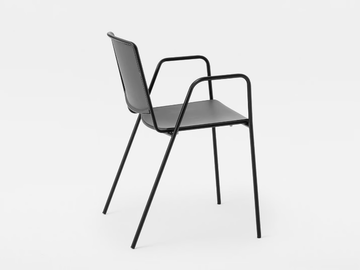 VEA - Polypropylene chair with armrests by Mara - view 2