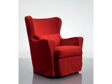 CAMY - Fabric armchair with armrests by Marac - view 2