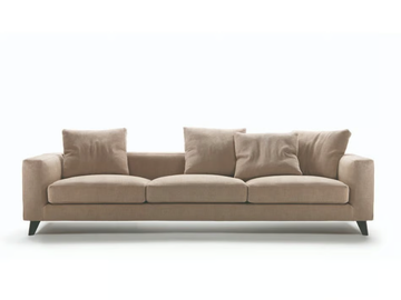 WILLIAM - 3 seater fabric sofa with removable cover by Marac - view 2