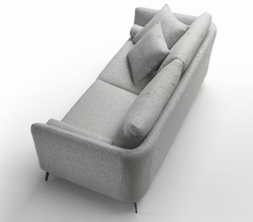 ASTER - 2 seater fabric sofa with removable cover by Marac - view 3
