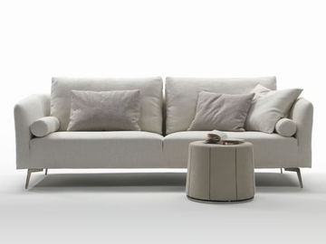 ASTER - 2 seater fabric sofa with removable cover by Marac - view 2