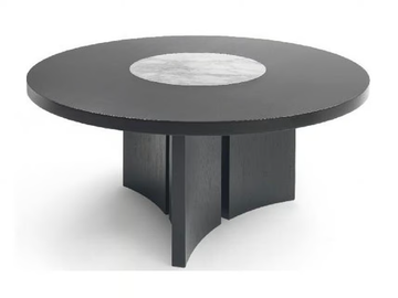 ASTER - Round table with Lazy Susan by Marac - view 2