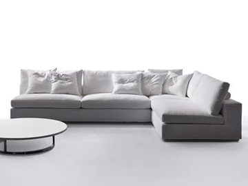 GORDON - Corner sectional fabric sofa by Marac - view 2
