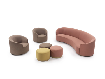 MOON - Armchair with armrests by Marelli - view 3