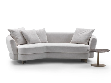 JEFF - 3 seater corner fabric sofa by Marelli - view 3