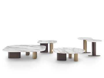 ONNO - Coffee table with marble top by Marelli - view 2