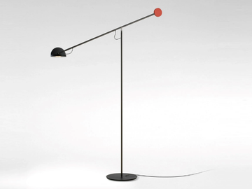COPÉRNICA P - Steel floor lamp with swing arm by Marset - view 2