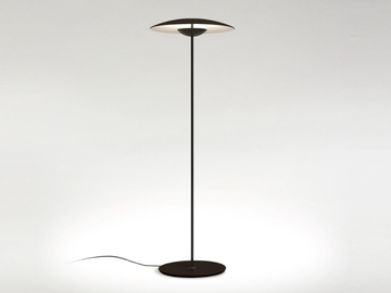 GINGER P - LED aluminium and wood floor lamp by Marset - view 2
