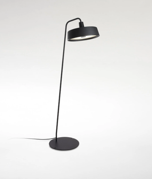 SOHO P - LED metal floor lamp with polyethylene shade by Marset - view 3