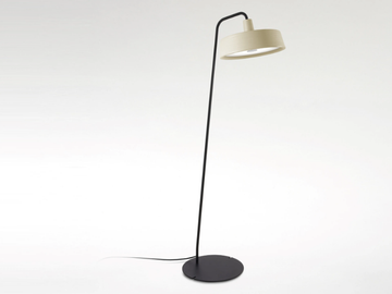 SOHO P - LED metal floor lamp with polyethylene shade by Marset - view 2