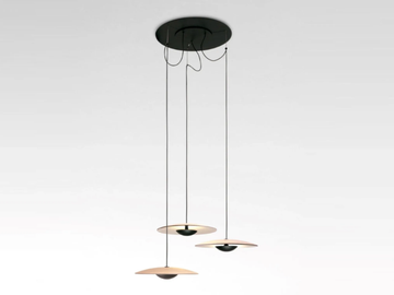 GINGER 20x3 - LED laminate pendant lamp by Marset - view 2