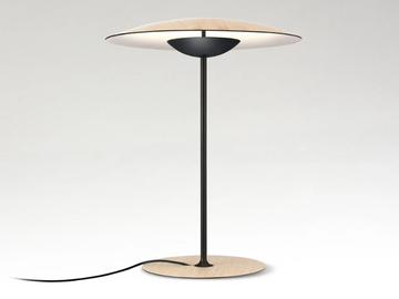 GINGER - LED aluminium and wood table lamp by Marset - view 2