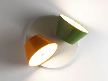 TAM TAM A2 - Adjustable aluminium wall lamp by Marset - view 2