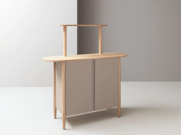 NUCLEO - Wooden bar cabinet by Martex - view 2