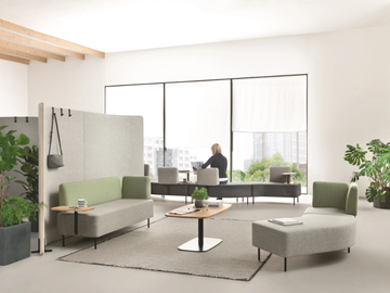 NUCLEO - Fabric bench seating by Martex - view 3
