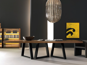 KYO - Rectangular wooden meeting table by Martex - view 3