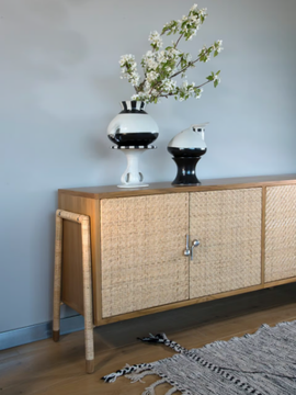 FLAMMINGO - Teak sideboard with doors by Mary& - view 3