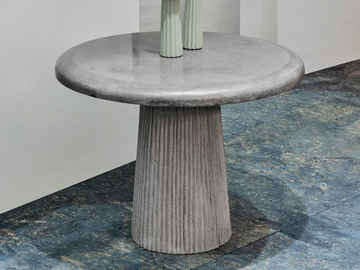 RIVERSTONE - Round natural stone dining table by Mary& - view 2
