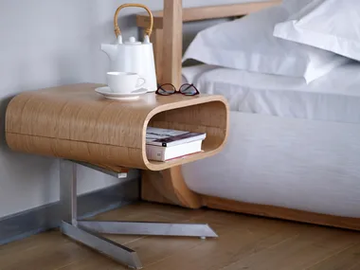 MILANO - Teak bedside table by Mary& - view 2