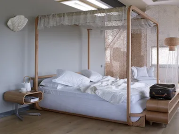 MILANO - Teak double bed by Mary& - view 2