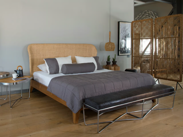 HUG - Teak double bed by Mary& - view 2