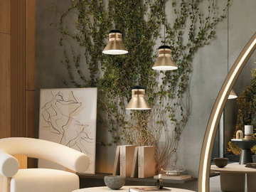 CORDEA S P - LED satin glass pendant lamp by Masiero - view 2