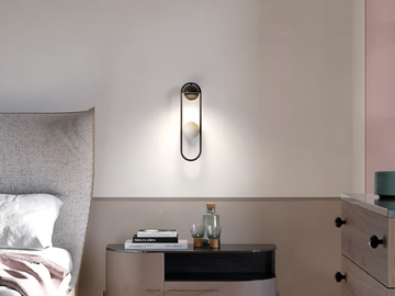 LUPPITER A1 AL - LED metal wall lamp by Masiero - view 2