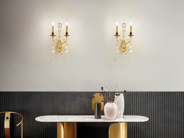 ODESSA A 2/27/43 - Wall lamp with crystals by Masiero - view 2