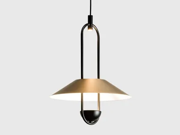 LUPPITER S1 G 33 - LED metal pendant lamp by Masiero - view 2