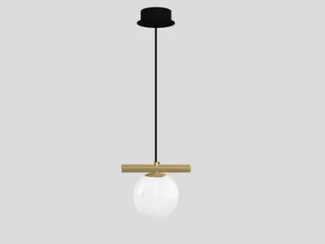 POSY S1 12 - Murano glass pendant lamp by Masiero - view 2