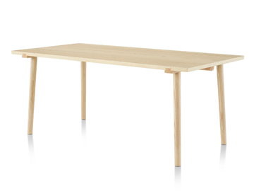 MC13 FACILE - Rectangular ash dining table by Mattiazzi - view 2