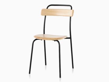 MC16 FORCINA - Steel and wood chair open back by Mattiazzi - view 2