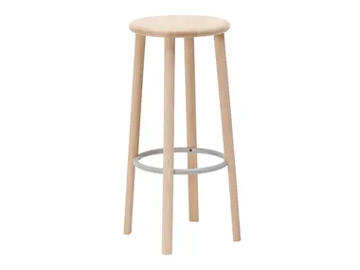 MC5 SOLO - High ash stool by Mattiazzi - view 2