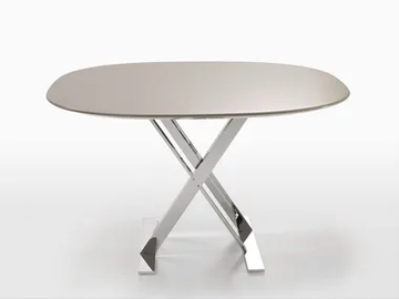 PATHOS - Square MDF table by Maxalto - view 2