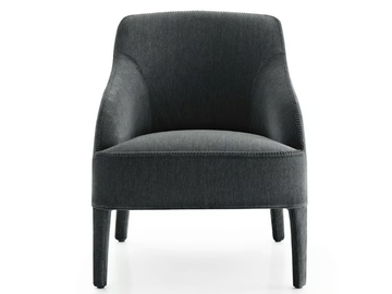 FEBO 2014 - Upholstered fabric armchair with armrests by Maxalto - view 3