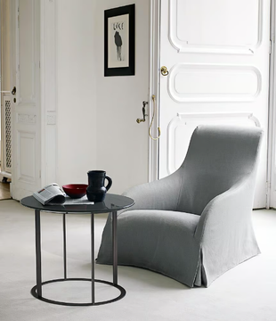 PATHOS - Round MDF coffee table by Maxalto - view 3