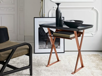 PATHOS 2013 - Rectangular wooden coffee table with tray by Maxalto - view 2