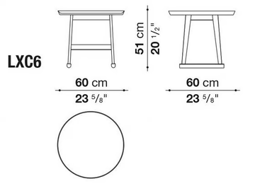 RECIPIO '14 - Oak coffee table by Maxalto - view 3