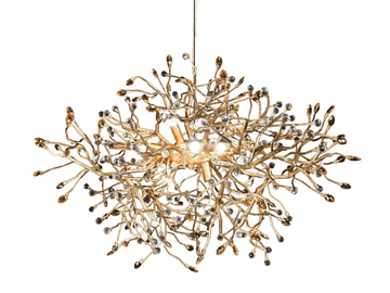 SPIDERY - Wrought iron chandelier by Mechini - view 2