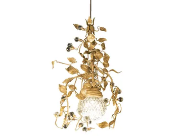 THREE HUNDRED AND NINETEEN - Wrought iron pendant lamp by Mechini - view 2