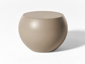 BONGO OPEN AIR - Round polyurethane garden side table by Meridiani - view 2