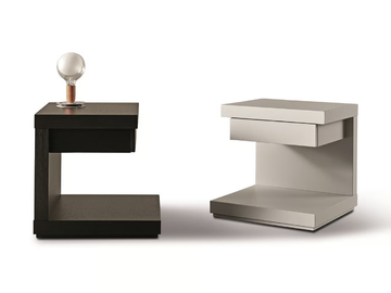 CLUNY - Wooden bedside table with drawers by Meridiani - view 2