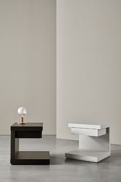 CLUNY - Wooden bedside table with drawers by Meridiani - view 3